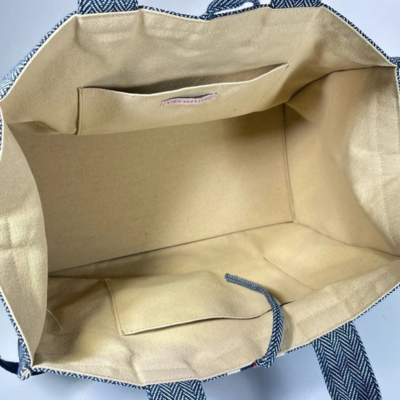 Vien and Litho Korean Handmade Care Bears Blue Red Tote - Picture 11 of 15